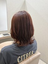 ミューズ 守山店(MUSE) 【MU-SE守山店】ミディアム×レッドブラウン