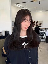 エトワールプラス レイヤーカット 顔周りカット