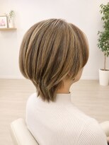 バングスヘアー 谷山店(bangs Hair) ショートカット×ミルクティーベージュ