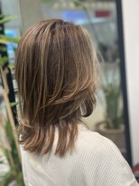 ヘアデザインロアール アリオ倉敷店(Hair Design Loire)&nbsp;小顔ハイライト・韓国レイヤー