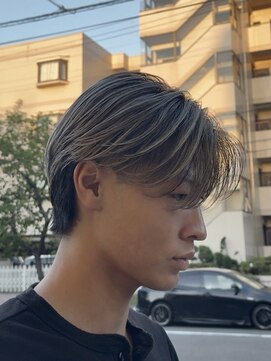 タイドヘア 茨木店(TIDE HAIR) メンズバレイヤージュ