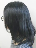 美容室 プー(Pooo!) デジ縮毛☆ふんわりセミディ