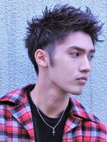 ガズル オオタ(GUZZLE OTA) 【GUZZLE　OTA】　刈り上げ無造作バングアップスタイル