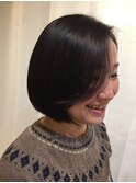30代女子の大人ボブ