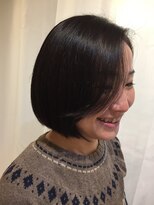 マイン ヘアアンドリラックス(mine)&nbsp;30代女子の大人ボブ