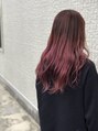 アグ ヘアー アレン 豊科店(Agu hair allen)&nbsp;ロングローレイヤー×ピンクグラデーション☆