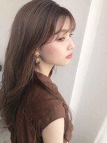 ミョンシル 【myonsil】韓国ヘア☆オルチャンシースルーバング
