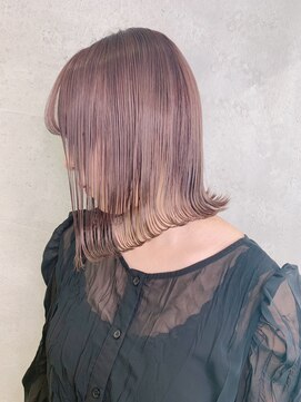 サロウィン 表参道(SALOWIN) 柔らかシアーピンクベージュ 【SALOWIN 表参道】