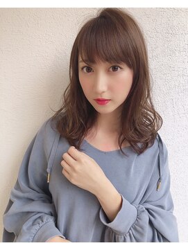 トータルビューティーサロン プリエ(prier) 大人かわいいミディアム/フレンチカジュアル/レイヤーロング