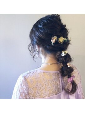 ココリュビ(COCO RUBIS) 編みおろしスタイル