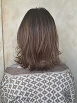 ニスル 町田店(NISURU)&nbsp;似合わせカット/大人ガーリー/ダークアッシュ/着物/町田/町田駅