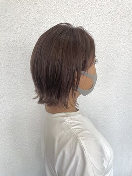 エイト オキナワ 沖縄新都心店(EIGHT okinawa) 【EIGHT 沖縄】お客様スタイル_ピンクベージュ