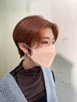 ボアソルテ(Boa Sorte)&nbsp;2セクションショート×オレンジハイライト