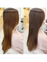 ジーナ  札幌大通(Zina)&nbsp;#ココアベージュ#髪質改善#美髪#艶髪#韓国【Zina札幌大通】