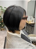 前下がりショートボブ