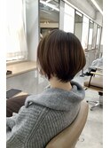 小顔補正立体カット