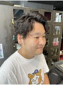 メンズパーマ/アップバング【錦糸町北口】
