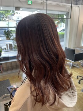 ベロ(BELO) レイヤーカット×オレンジカラー