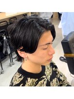 ニコフクオカヘアーメイク(NIKO Fukuoka Hair Make)&nbsp;「NIKO」えりあし短くしたくない方オススメセンターパートウルフ