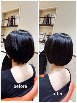 ネオリーブチノ 登戸店(Neolive cino) 【髪質改善】酸熱TR、超音波ハホニコTR