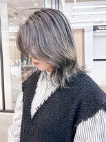 ロンドシエル 横浜(Lond ciel)&nbsp;ハイトーンバレイヤージュ×顔まわりレイヤー