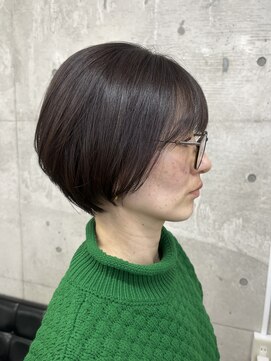 メルシー トータル ブランディング サロン(merci TOTAL BRANDING SALON) 大人丸みショート/シークレットハイライト【横浜】