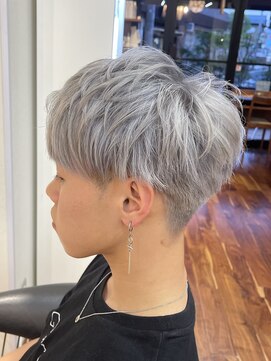 ルーム(Room) メンズハイトーンカラー/シルバーカラー/メンズショート