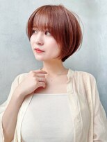 セイドット オモテサンドウ(Say. omotesando)&nbsp;say. 原田美千留　丸みショート　暖色カラー