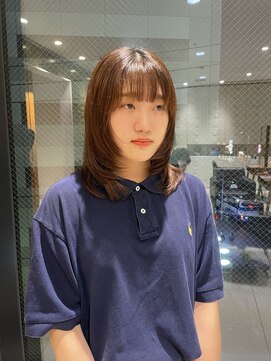 ビーハイブアヴェダ PARCO2店(BEHIVE AVEDA) 【sakuya】ざくざくフェイスレイヤーカット