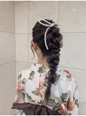 浴衣ヘア