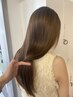 似合わせカット+エイジレス水素カラー+髪質改善TR+炭酸泉