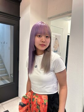 シータ(sheta) 【表参道sheta小林】10代20代30代デザインカラーくすみベージュ