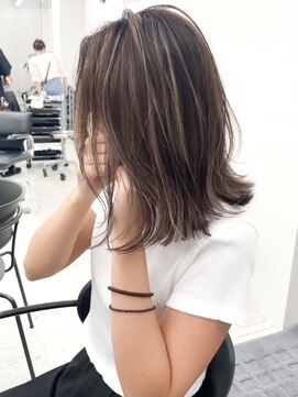 ジルブラン 京都(JIL BLAN) ハイライトバレイヤージュダブルカラーケアブリーチ20代30代