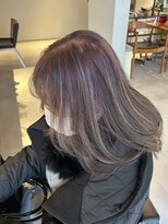 アンプヘアー 桂店(unpeu hair) 白髪ぼかしハイライト 京都 桂