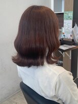 インク サカエ(inq sakae)&nbsp;ブリーチなしピンクブラウン