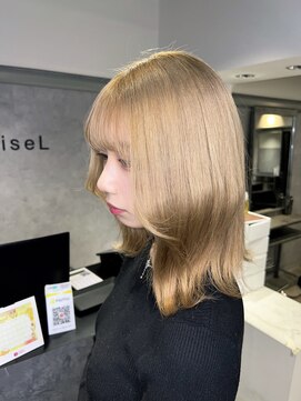 ジゼル 梅田(GiseL) ミルクティーベージュ