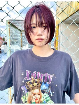 アンドレ ヘア デザイン(Andre Hair Design) pink purple