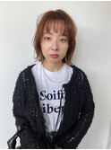 無造作ボブ