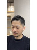 アップバングベリーショート