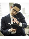 #MEN`S HAIR#サイドパート#ジェントルマン#ダブルカラー#