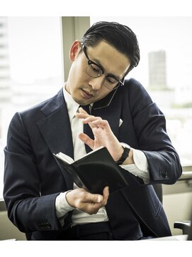 逡巡ノ夢(シュンジュンノユメ) #MEN`S HAIR#サイドパート#ジェントルマン#ダブルカラー#