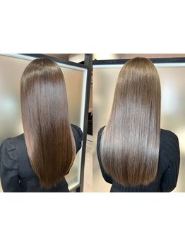 自分史上の輝くうるおい溢れる艶髪に◆噂の最新髪質改善トリートメント＋カラー＋カット￥13980[エクステ]