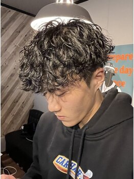 ログ(LOG)の写真/【大分では希少なbarbershop】抜群のセンスで創り出す！再現性抜群で自宅でのスタイリングも簡単にキマる◎