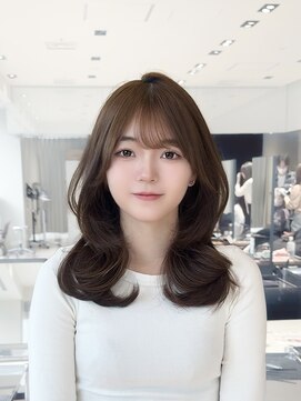 アマトウキョウスマートサロン(AMA TOKYO×Smart Salon) くびれミディ/トレンド韓国ヘア/くびれ巻き/レイヤーカット