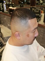 スリーセント 栄(3/cent)&nbsp;クロップスタイル/ボウズフェード/バズカット/スキンフェード