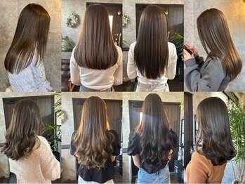 アイビーヘアー(iB HAiR)の写真/紫外線で傷んだ髪に…髪のお悩みに合わせたヘアケアで、毛先まで潤いのある美髪に♪