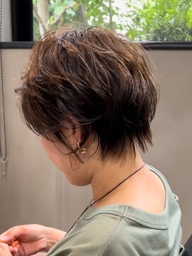 ビュートヨナカ(VIEW TOYONAKA) 40代/小顔/ショートボブ/オリーブグレージュ/髪質改善