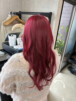 トリコ(ToricO)&nbsp;アクリルレッド　ワインレッド　ダークレッド　チェリーピンク