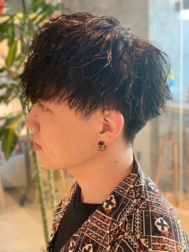 メンズサロン ブロック(Men's Salon bloc) ツーブロック 20代30代 マッシュ ツイストスパイラル