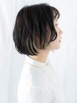 ドクターズ サロン ラブ(Dr's Salon LAB)&nbsp;ブリーチ裾カラー伸ばしかけボブパーマj古河10代20代30代